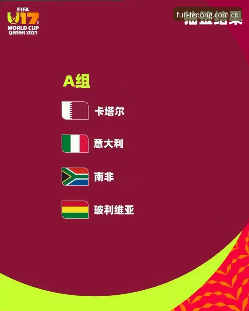 U17世界杯抽签结果出炉，资深用户分享乐动体育平台观赛体验